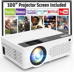 TMY Mini Projector, Upgraded 9500 L