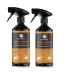 EcoValley Natural Humane Spider Repellent Spray Pet Safe Spider Stopper for Home or Garden 500ml (Pack of 2)