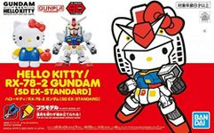 Bandai Hobby - Gundam - Hello Kitty & RX-78-2, Bandai Spirits SD-EX Standard Model Kit