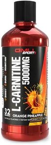 GMU SPORT L Carnitine Liquid 5000mg Supplement for Metabolic Support - L-Carnitine Supplements, Supports Weight Management & Muscle Recovery, Increased Endurance & Energy Booster - 32 Servings