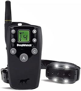 The BigLeash S-15 Remote Dog Training Collar with Firefly Nightlight and in-Touch Two Way Communication by Dogwatch
