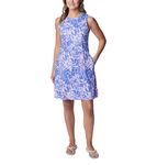 Columbia Women's Freezer Tank Dress, Violet Sea Palmtropics, Medium