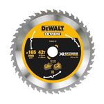 Dewalt DT99565-QZ DT99565-QZ-Hojas para Sierra Circular Estacionaria XR Extreme RUNTIME 210mm x 30mm 24D, Black/Yellow