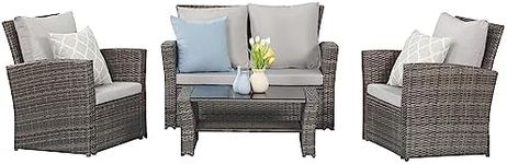 Wisteria Lane 4 Piece Outdoor Patio