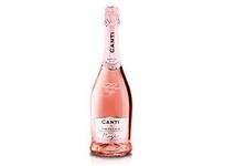 Canti - Prosecco D.O.C. Rose Millesimato, Sparkling Extra Dry Wine 11%, Italian Glera and Pinot Noir Grape Varieties from Veneto, Fresh and Sweet Taste, 1x750 ml