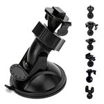 Dash Cam Mount, Sportway S10 Pro Suction Cup Dash Camera Mount Holder with 10+pcs Joints for Rove APEMAN CHORTAU Roav Nexar iiwey REXING Z-Edge Old Shark YI ... 98% Car Dash Cameras