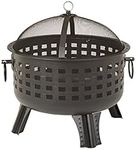 Amazon Basics Steel Lattice Fire Pit 60 cm (23.5 Inches)