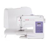 SINGER | 5560 Computerized Sewing Machine with Included Accessory Kit, Hard Cover & Extension Table, 203 Stitch Applications - Perfect for Beginners, Medium