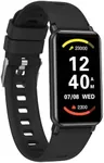 Zewa® Fitness Activity Tracker, Heart Rate Monitor, Free Pro App, Step Counter, Sleep Tracker, Remote Camera Support, Notifications & Alarms, Weather Data Display, Find Phone Feature