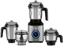 Atomberg Zenova Mixer Grinder | Unique Coarse Mode for Silbatta-like Texture | Intelligent BLDC Motor | Safety Features | 4 Jars including Chopper | Hands-Free Operation (Sand Grey)