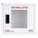 American Hospital AED Cabinet | Aed Defibrillator Wall Mounted Storage Cabinet | Large Fits Zoll/Cardiac Science/All Brands, Alarmed