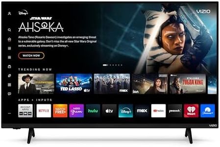 VIZIO 43-inch 4K UHD LED Smart TV w/Dolby Vision HDR, WiFi 6, Bluetooth Headphone Capable, Apple AirPlay, Google Cast Built-in (V4K43M-08, New)