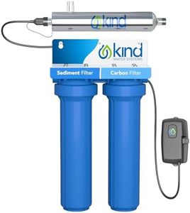 Whole Home Water Filtration System with UV Light - Removes Chlorine, Chloramine, Sediment, Silt, Debris, VOC’s, and More - Get Softer Skin & Hair with Better Tasting Water