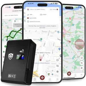 SafeTag Mag 4G – Traceur GPS magnétique Rechargeable pour Voiture, 34 à 195 Pays, autonomie de 90 Jours, Suivi et Notifications en Temps réel, essai Gratuit de 7 Jours + Carte SIM Incluse