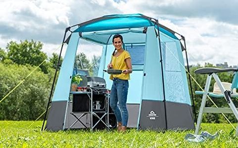 CAMPTIME | Tente Universelle Venus | Tente de Rangement | Tente de Cuisine Autoportante | Petite Toile de Tente de Camping Antimoustique | Tente Enfant Pliante