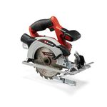 Einhell Power X-Change 165mm Cordless Circular Saw - 18V Rotary Wood Saw, Tool-Free Adjustment, LED, Dust Extraction - TE-CS 18/165-1 Li Solo Electric Saw (Battery Not Included)