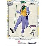 Simplicity 8195 DC Comics Men's Jok