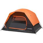 EchoSmile 2 Person Dome Tent,Double-Layer Camping Tent with Rainfly - Waterproof & Windproof Family Tent - Lightweight Mountaineering Tent for Outdoor Adventures,Hiking,Backpacking - All Season