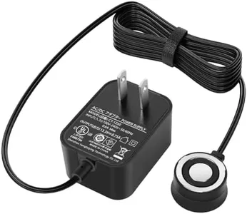 KEEPOW Charger Replacement Compatible with Shark Vacmop VM252 VM252C QM250 Mop Cordless Hard Floor Vacuum Mop, 13.3V Magnetic Power Cord Charger