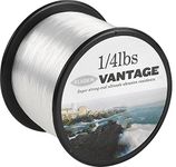 FLADEN VANTAGE PRO Bulk 1/4lb Spools of Monofilament Sea Fishing Line (Clear and Brown) -comes in 3, 6, 10, 12, 14, 18, 23, 28, 35, 45 and 55lbs (Clear, 23lbs - 576m - 0.45mm)