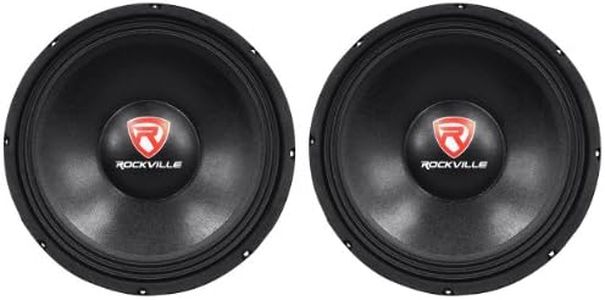 Rockville RVP12W8 1200w 12" Pro Subwoofers 8 Ohm Raw Sub Woofers 40 Oz Magnets