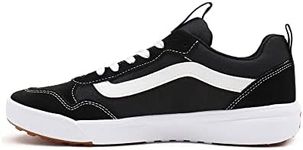 Vans Men's Range Exp Sneaker, Suede Canvas Black White, 9 UK