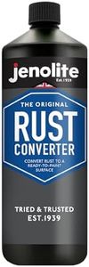 JENOLITE Rust Converter and Neutraliser Liquid | Rust Treatment & Inhibitor | Water Based Rust Remedy for Metal | Converts Rust Into Stable, Ready-to-Paint Surface | 1 Litre (33.8 fl oz)