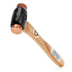 Thor 208 Copper, Rawhide Double sided Hammer, Size A, (Brown, Black)