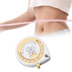 ROKTRY Sewing Tape Measure Body Fabric Measuring Tape, Retractable Ruler Double Sided Ruler for Clothes Lock Pin and Push-Button Retract and Portable Design for Body Measuring