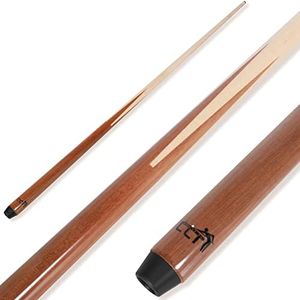 LING LI TE LLT 36" 1-Piece Canadian Maple Billiard Pool Cue Stick- 4-Prong House/Bar Cue Stick