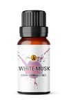 White Musk Fragrance Oil, 10ml - Use in Aromatherapy Diffuser, Home Made Making, Potpourri, Candle, Soap, Slime, Bath Bomb, Air Freshener