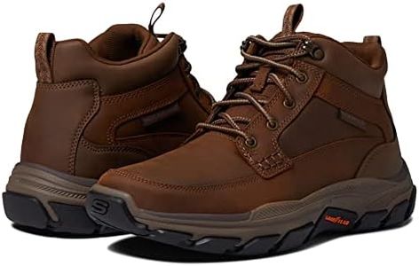 Skechers USA Men's 204454ww Ankle Boot, Cdb, 10 X-Wide