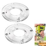 519233001 Round Sub-Base Compatible with Ridgid R2401 Trim and Ryobi P601 (2 Pack)