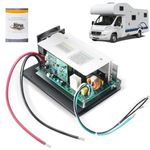 𝐔𝐩𝐠𝐫𝐚𝐝𝐞 55 Amp RV Power Converter - WF-8955MBA Replacement w/Three-Stage Smart Charging & Quiet Fan Compatible with RV Lead-Acid Batteries & Camping Ideal for RV Owners & Outdoor Enthusiasts