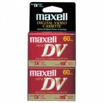 MAXELL 298012 Mini Digital Video Tapes (60 min, 2 pk) (298012)