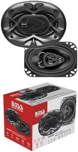2 Audio Systems CH4630B Altavoces triaxiales Negros de Tres vías 4 x 6 10 x 15 cm 100 x 150 mm 125 vatios rms 250 vatios máx preparación para automóvil, por par