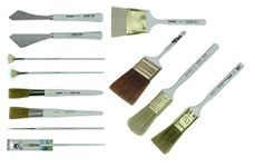 Bob Ross - Landscape Brush Set, Oil Based Painting Tools, 12 Pieces