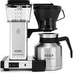 Moccamaster 79212 8-Cup Coffee Brewer with Thermal Carafe, Polished Silver