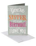 American Greetings Birthday Card for Sister (Deal with It)