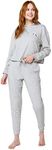 Calvin Klein Women's Ck One Cotton Jogger Sweatpants, Grey Heather, X-Small