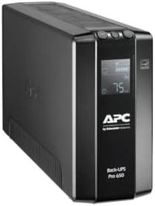 APC Back UPS Pro BR 650VA 6 Outlets AVR LCD Interface