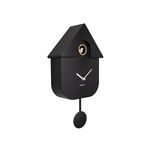 Karlsson House Cuckoo Clock-Black, ABS, 27,5 x 27,5 x 5