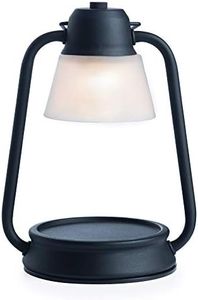 CANDLE WARMERS ETC Beacon Candle Warmer Lantern for Top-Down Candle Melting, Black