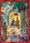 Advent Calendar Peaceful Nativity Scene