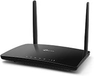 TP-Link Box 4G, Router 4G+ LTE Cat.6 300 Mbps WiFi AC 1200 Mbps, 2 x SMA for External Antenna, 4 RJ45 Gigabit Ports, Removable Antennas, OneMesh, Modem SIM Card for Any Operator, Archer MR600