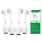 WuYan 4pcs Electric Replacement Toothbrush Heads Compatible with Philips E-Series Essence, Elite, Xtreme, Advance and CleanCare, Packaged Replacement Toothbrush Heads for e series HX7001/7022/7023/26