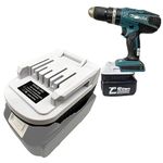 MAKBOS for Makita Convert to for Makita G-Series Battery Adapter,BL1830 BL1840 Convert for Makita 18V BL1830G BL1840G,Cordless Battery Adaptor