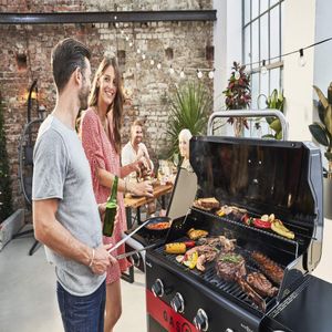 Char-Broil Gas2Coal 440 Hybrid Grill – Gas and Charcoal BBQ
