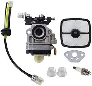 HURI Carburetor with Fuel Line Air Filter Kit for Echo SRM-280 SRM-280S SRM-280T SRM-280U Timmer