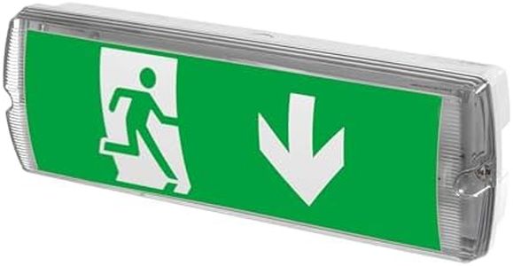 Éclairage de secours LED, IP65, pour sortie d’urgence